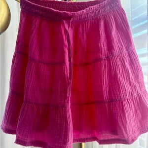 Aerie Vibrant Pink Skirt